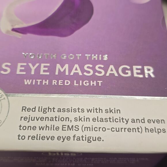 Bliss Youth Got This EMS Eye Massager w/Red Light - Picture 6 of 7